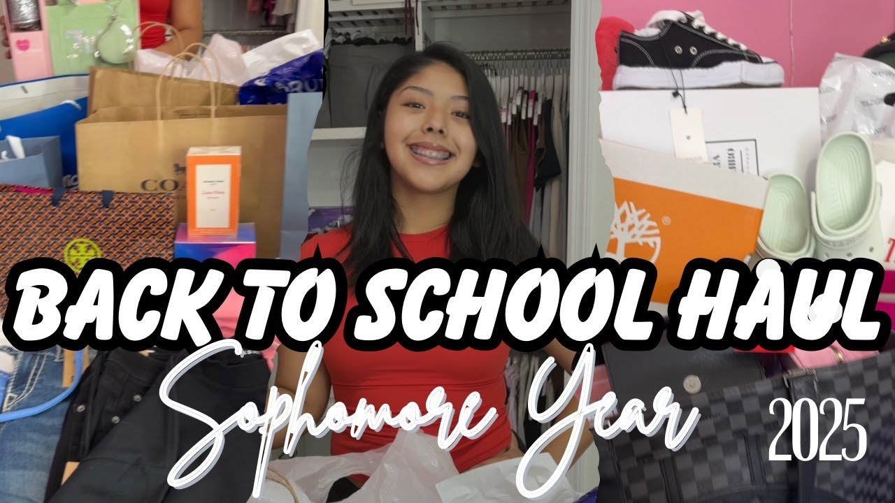 Back to School HAUL!!! Sophomore year 2025