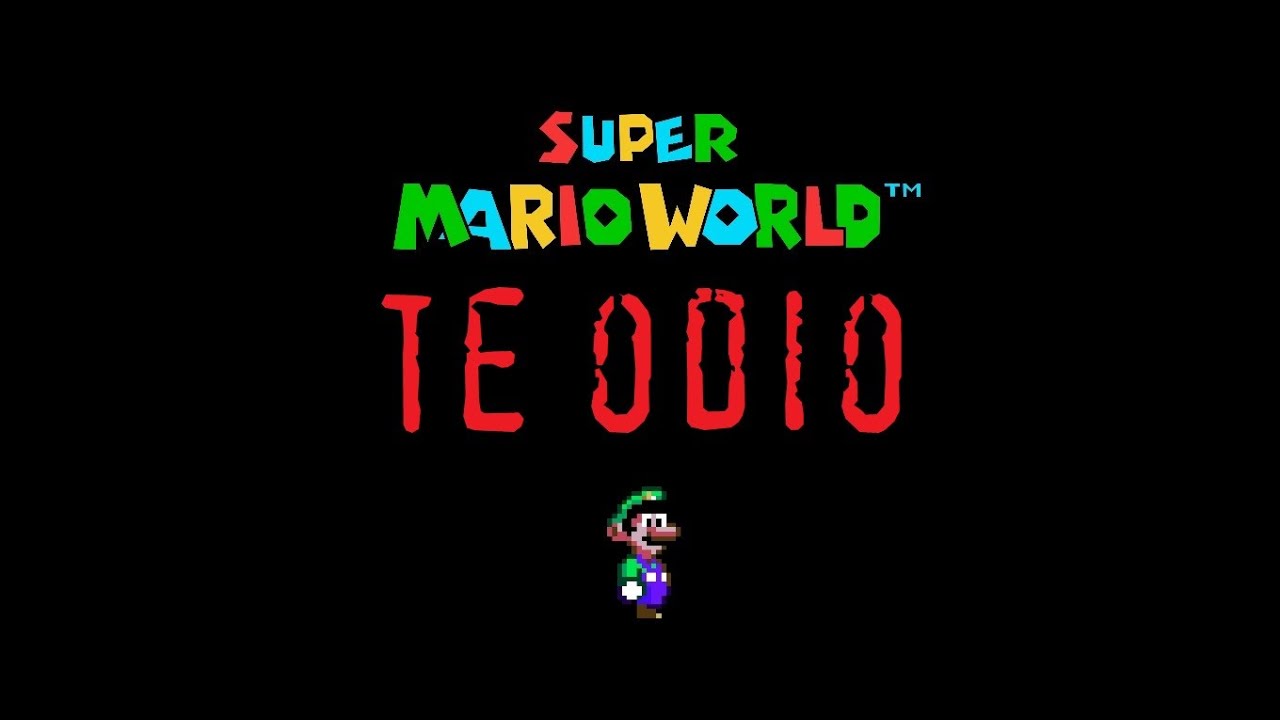 Super Mario World  - TE ODIO (Creepypasta Loquendo en Castellano)
