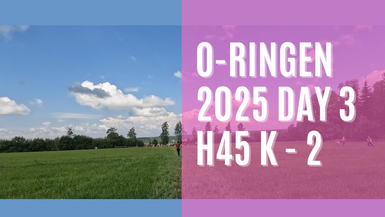 O-Ringen Day 3 - H45 Kort-2 - What a nice day for a run