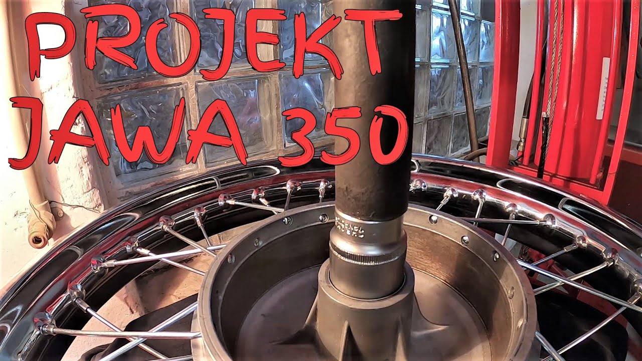 Projekt JAWA 350/634 - začínám skládat