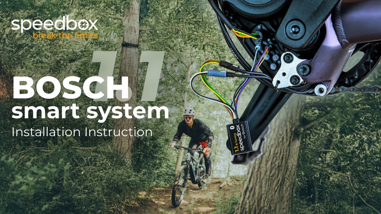 eBike Tuning SpeedBox 1.1 (B.Tuning) für Bosch Smart System Installationsvideo - Deutsch
