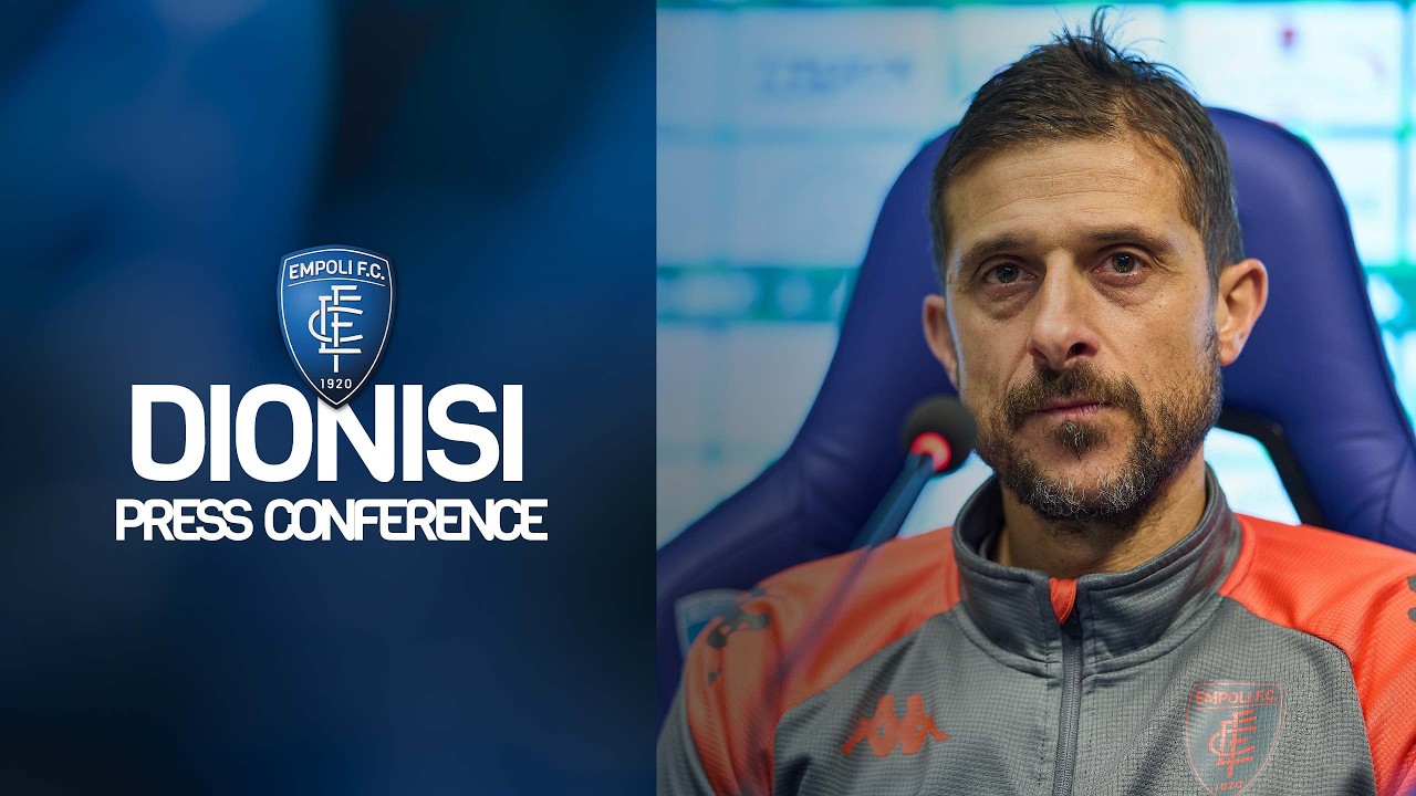 Le parole di mister Alessio Dionisi alla vigilia di Palermo-Empoli