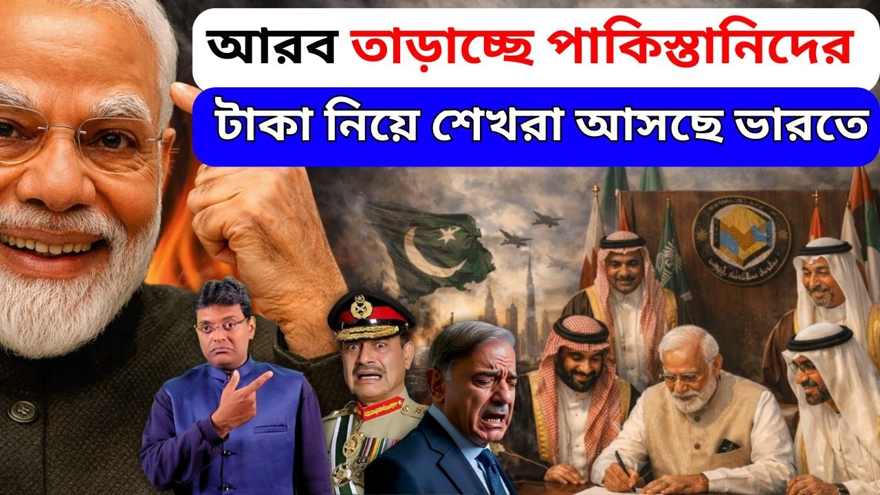 টাকা নিয়ে শেখরা আসছে ভারতে।The Sheikhs are coming to India with money।santanu Roy