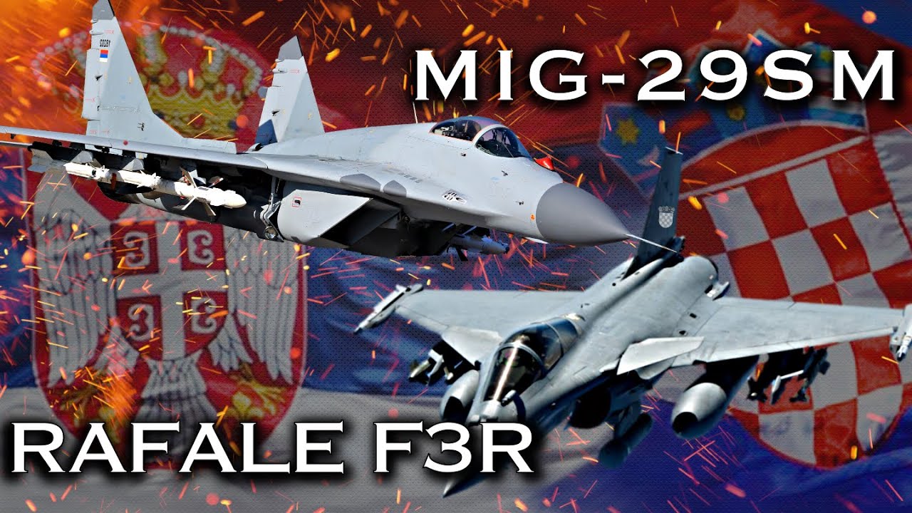 Da li Srpski Mig-29SM može da parira Hrvatskom avionu Rafal F3R?