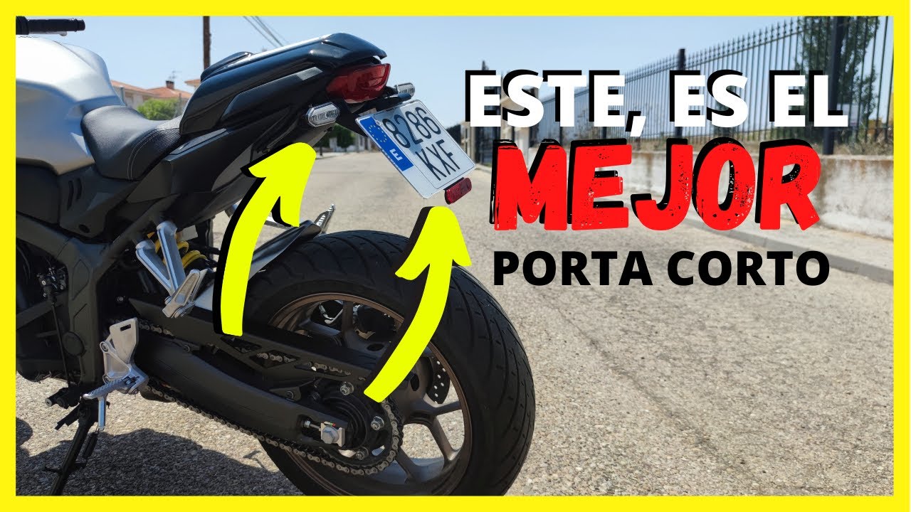 Porta corto Evotech Performance para CB650R. Análisis y MONTAJE  paso por paso//Nilmoto