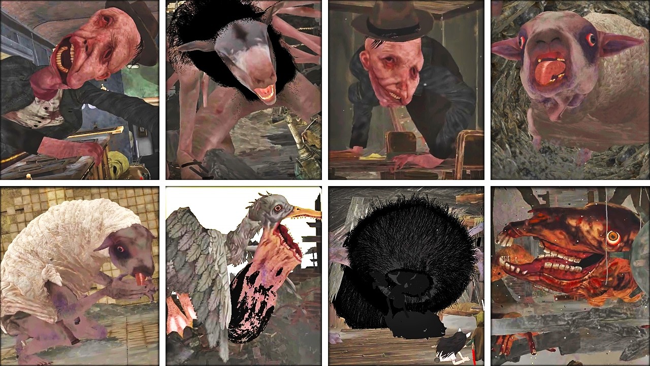 Reanimal - All BOSSES in BRIGHT MODE