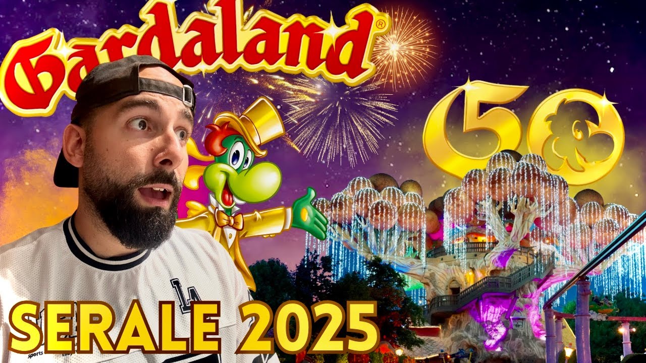 Я была на самой ВОЛШЕБНОЙ ВЕЧЕРИНКЕ за 50 ЛЕТ GARDALAND ✨