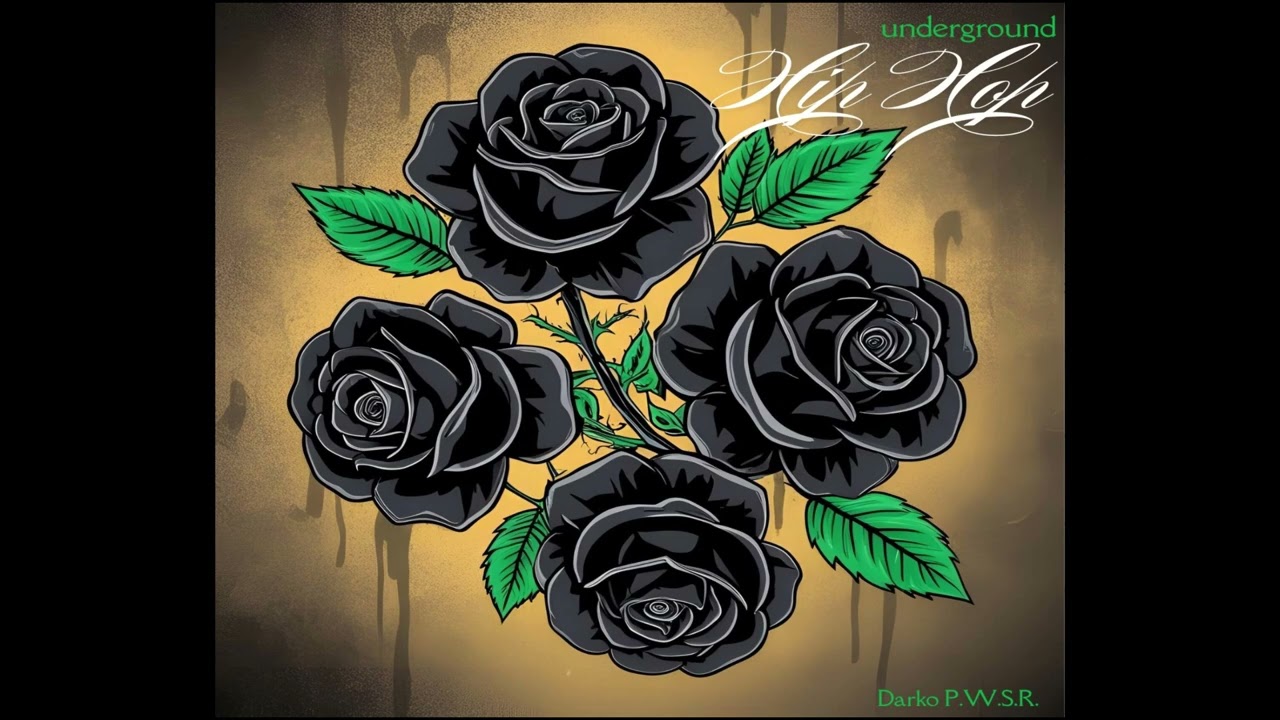 Dark Piano 90s Old School Freestyle Boom Bap Rap Type Beat 80BPM - Four Black Roses