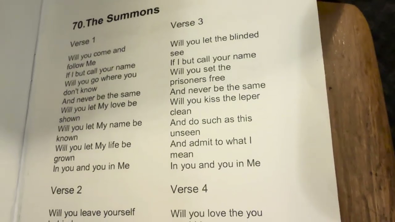The Summons!!!!!!!