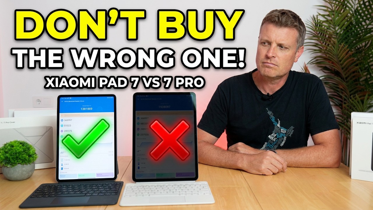 Xiaomi Pad 7 Pro Vs Pad 7 Review Don't Buy The Wrong One! (Global Version)