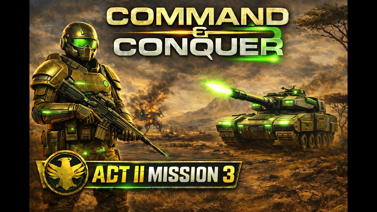 Command & Conquer 3 | GDI Campaign | Mission 3 | ACT II