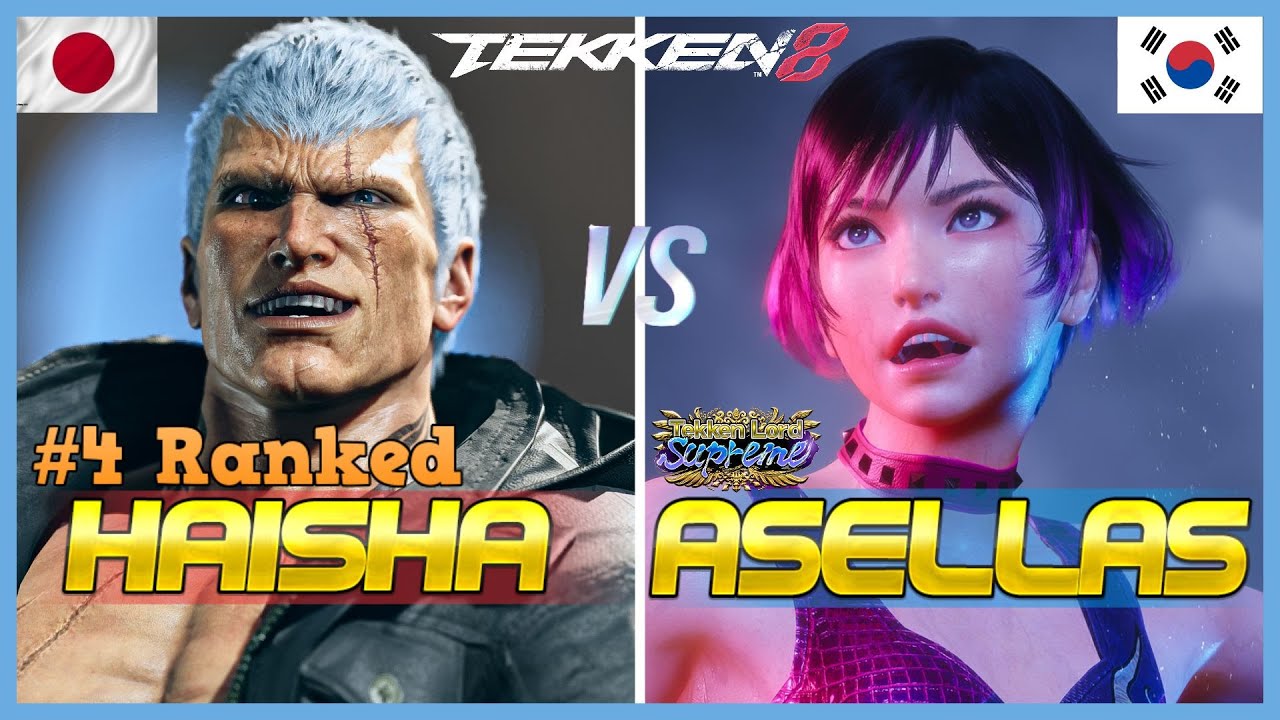 Tekken 8 ▰ TAKATAKA HAISHA (#4 Ranked Bryan) Vs ASELLAS (Reina) ▰ High Level Gameplay