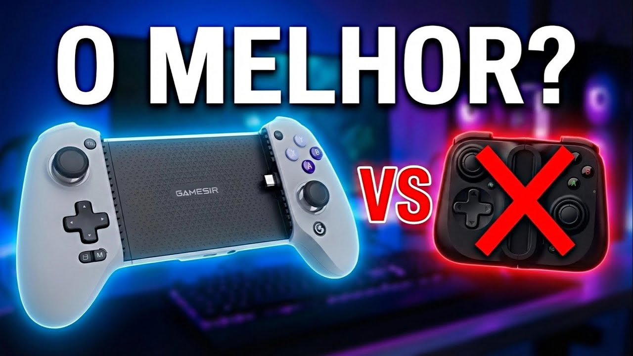 O Melhor Gamepad para Android? Review Completo GameSir G8 Galileo
