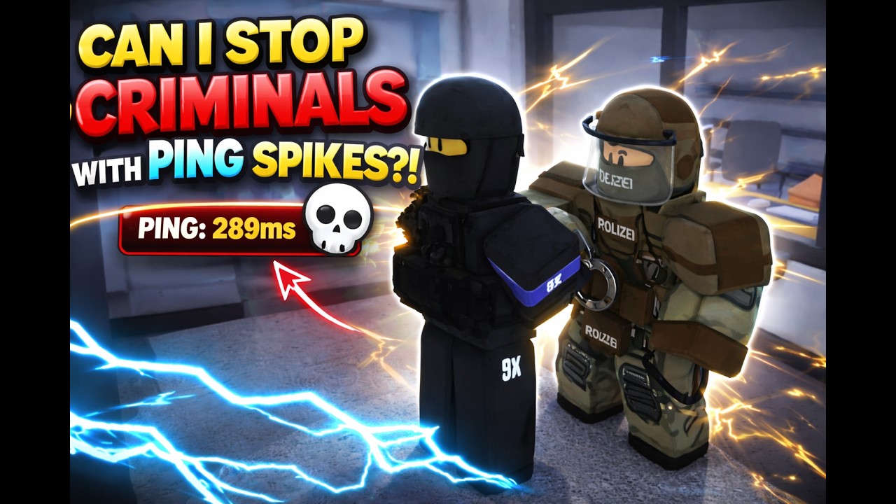 Can I Stop Criminals with PING SPIKES?! 😵💀 | Emergency Hamburg