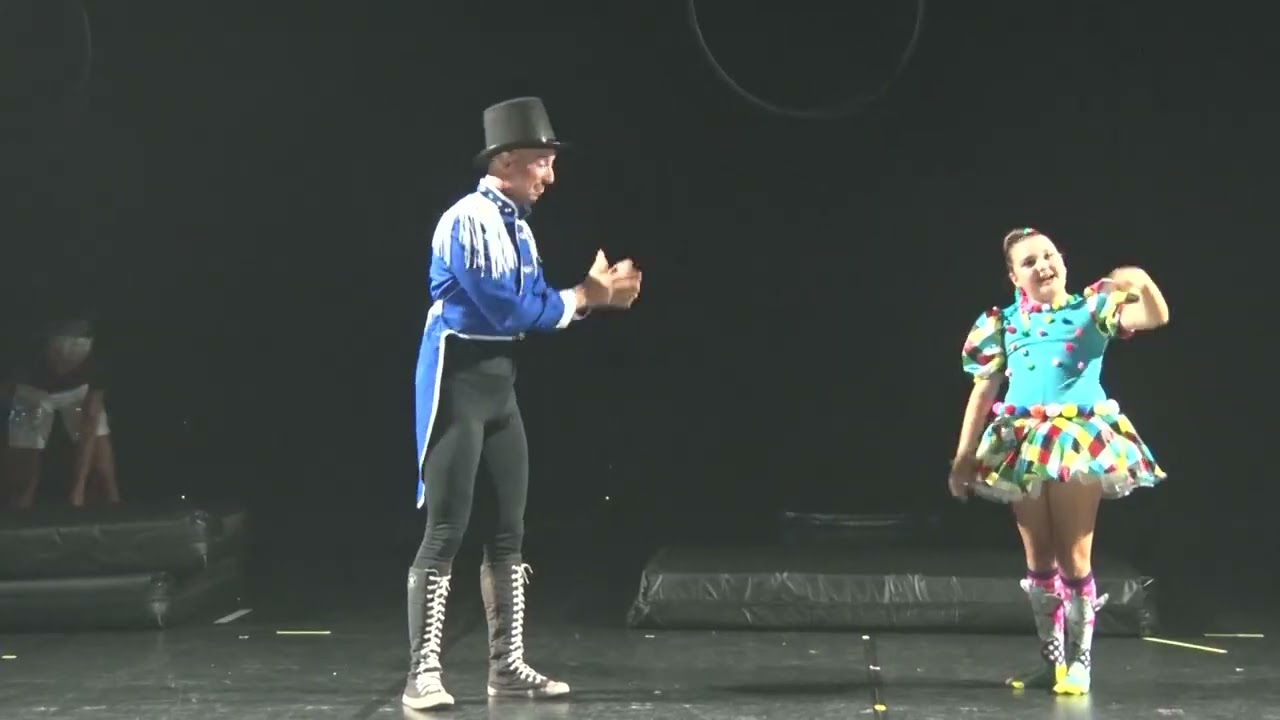 Apresentação do espetáculo: A magia do circo
