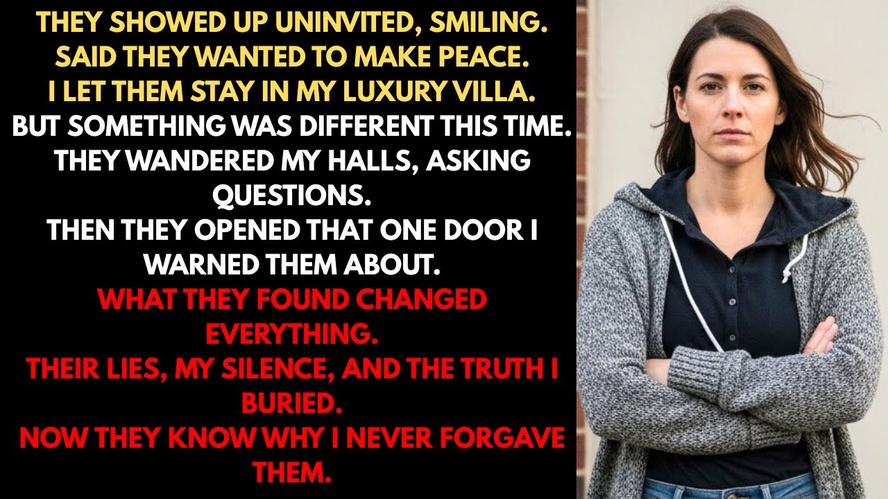They Came to Live in My Luxury Villa to “Make Peace” — What They Saw Changed Everything
