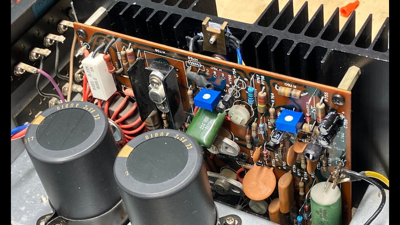 How To Rebuild Marantz 2245, 2270 Amplifier Board - Part 2