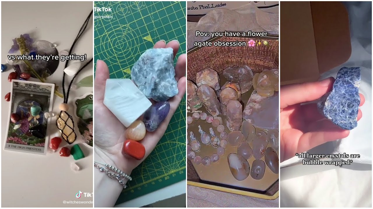 CRYSTAL ORDER PACKING | SMALL CRYSTAL BUSINESS | CRYSTAL TIK TOK