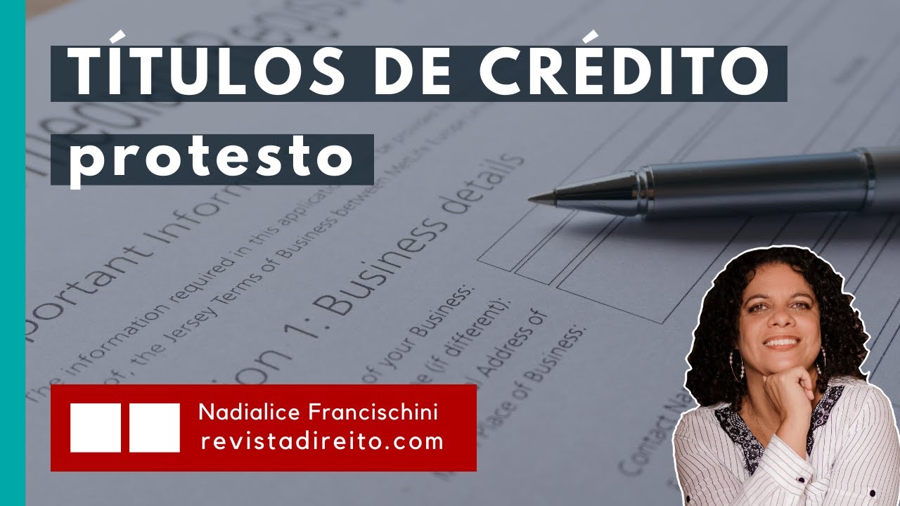 Protesto de Títulos de Crédito