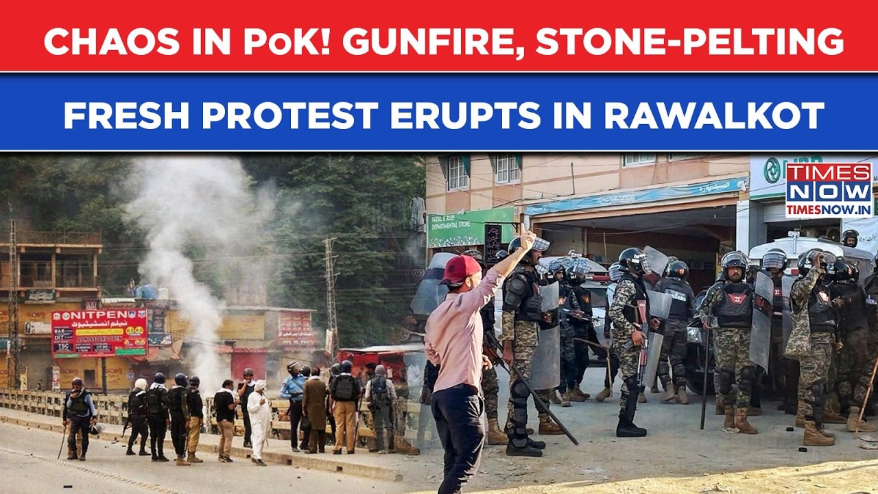 PoK On Edge As Crackdown Sparks Outrage, Anger Boils, Tear Gas, Gunfire Fail to Stop Protests
