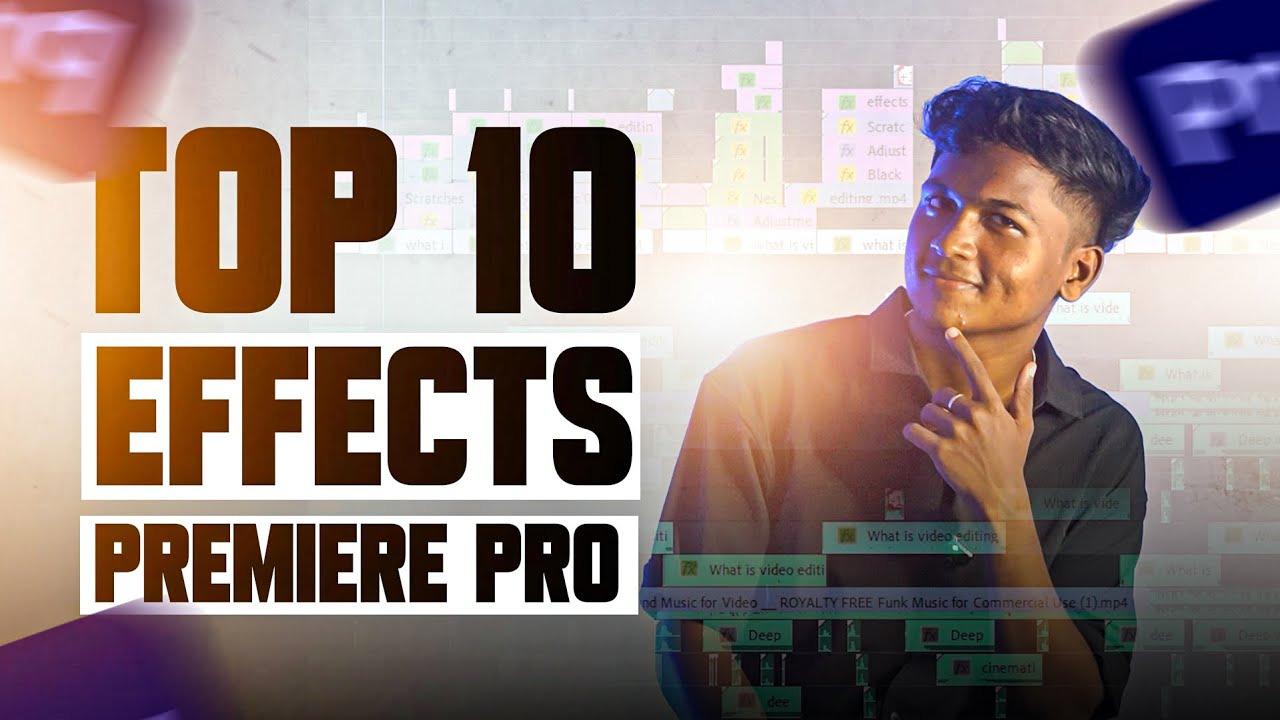 TOP 10 EFFECTS IN PREMIERE PRO!🤯💥 | இது போதும்🎉 | Nithin FTS #editing