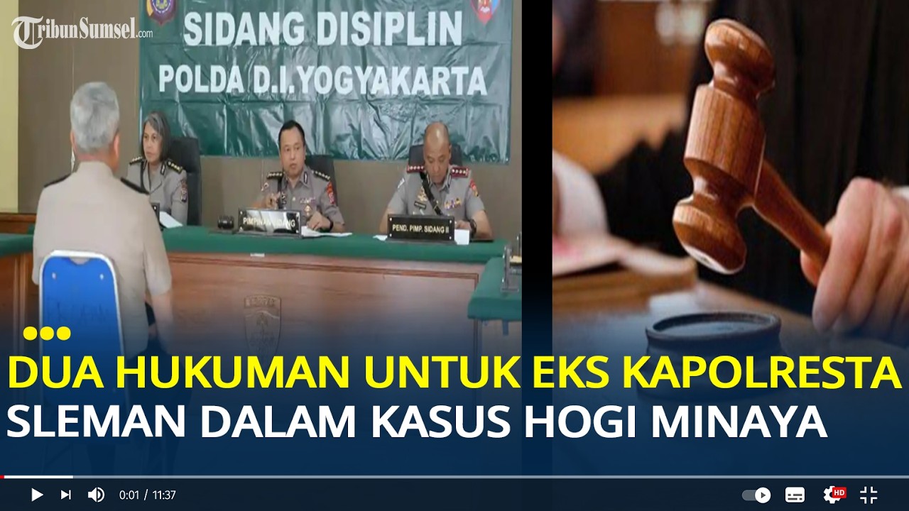 Mantan Kapolresta Sleman Dijatuhi Dua Hukuman dalam Kasus Hogi Minaya, Sanksi Teguran hingga Demosi