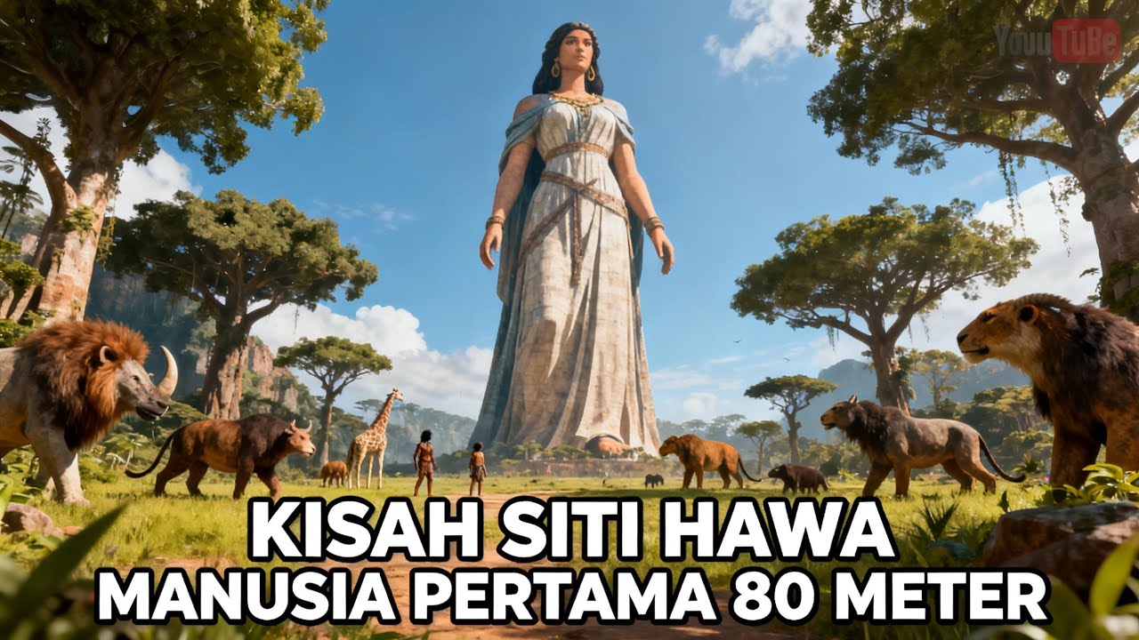 Fakta Kehidupan Siti Hawa: Misteri Tubuh Raksasa Manusia Pertama.