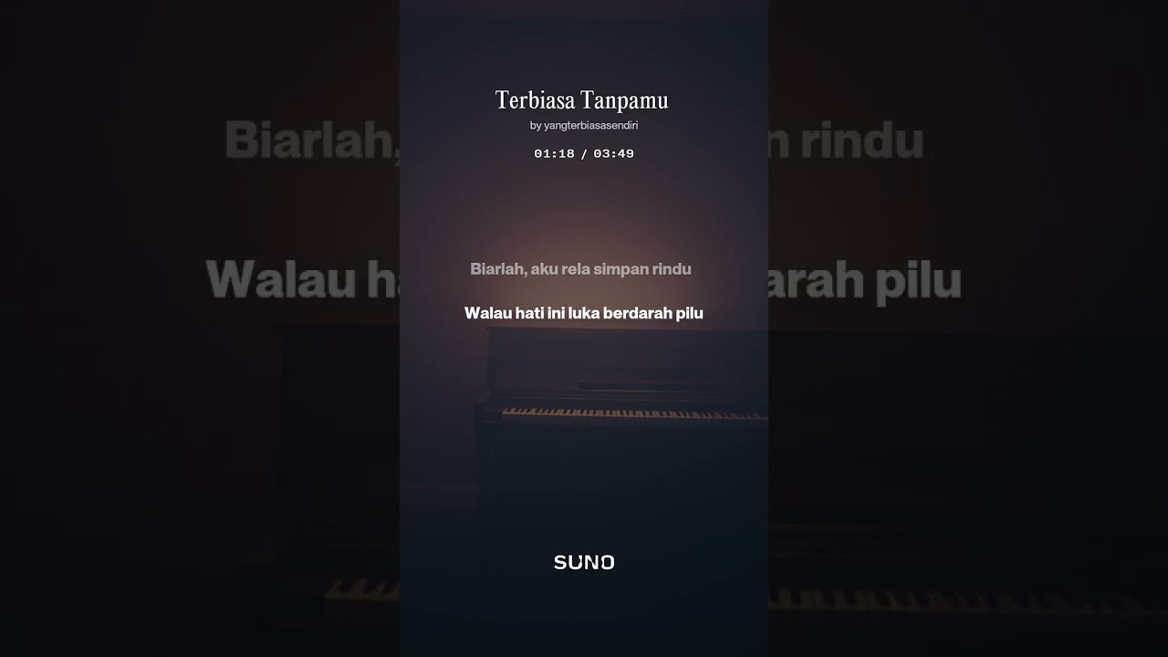 Terbiasa Tanpamu