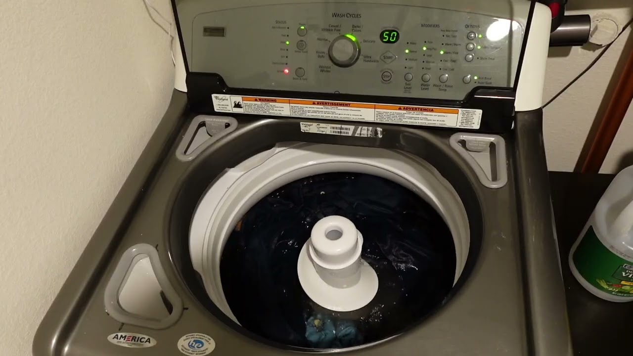 Whirlpool Cabrio AGI/ Kenmore Oasis Top Load Washer - Darks/Colors Full Cycle