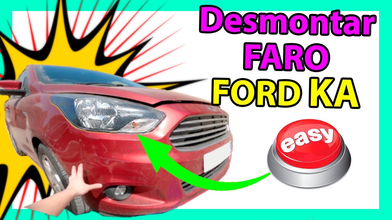 🔧 Снять ФАРЫ FORD KA / FIGO.