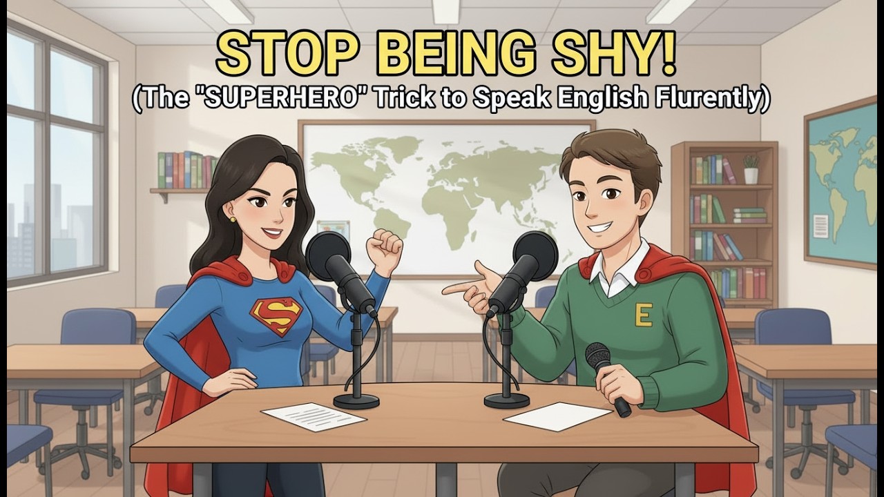 Stop Being Shy! The Superhero Trick to Speak En