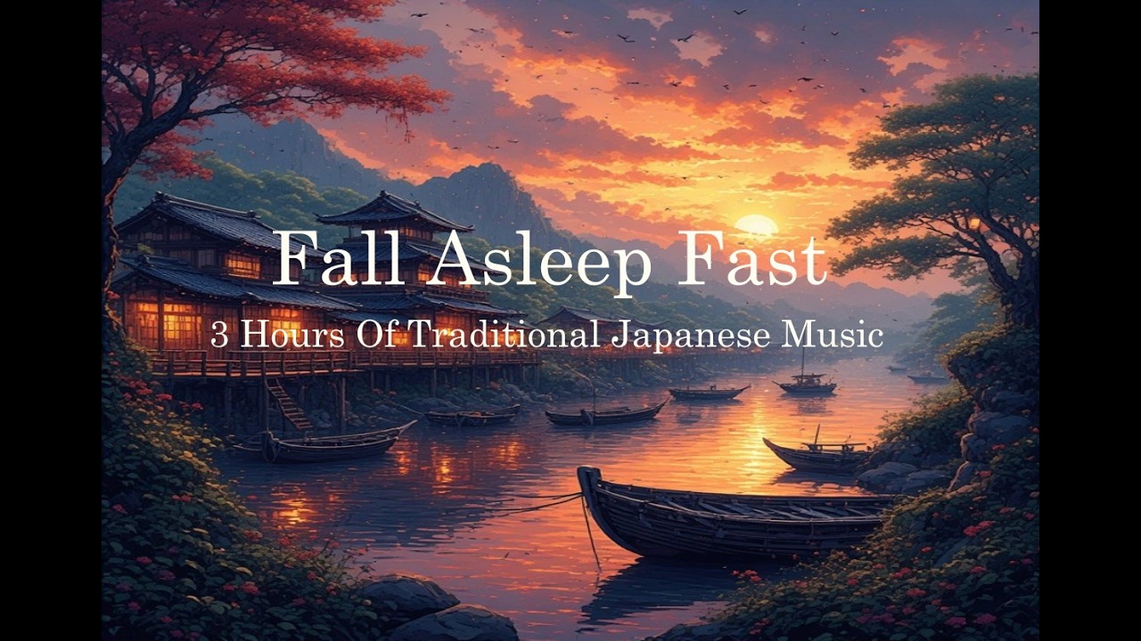 3 Hours of Relaxing Traditional Japanese Music To Help You Sleep