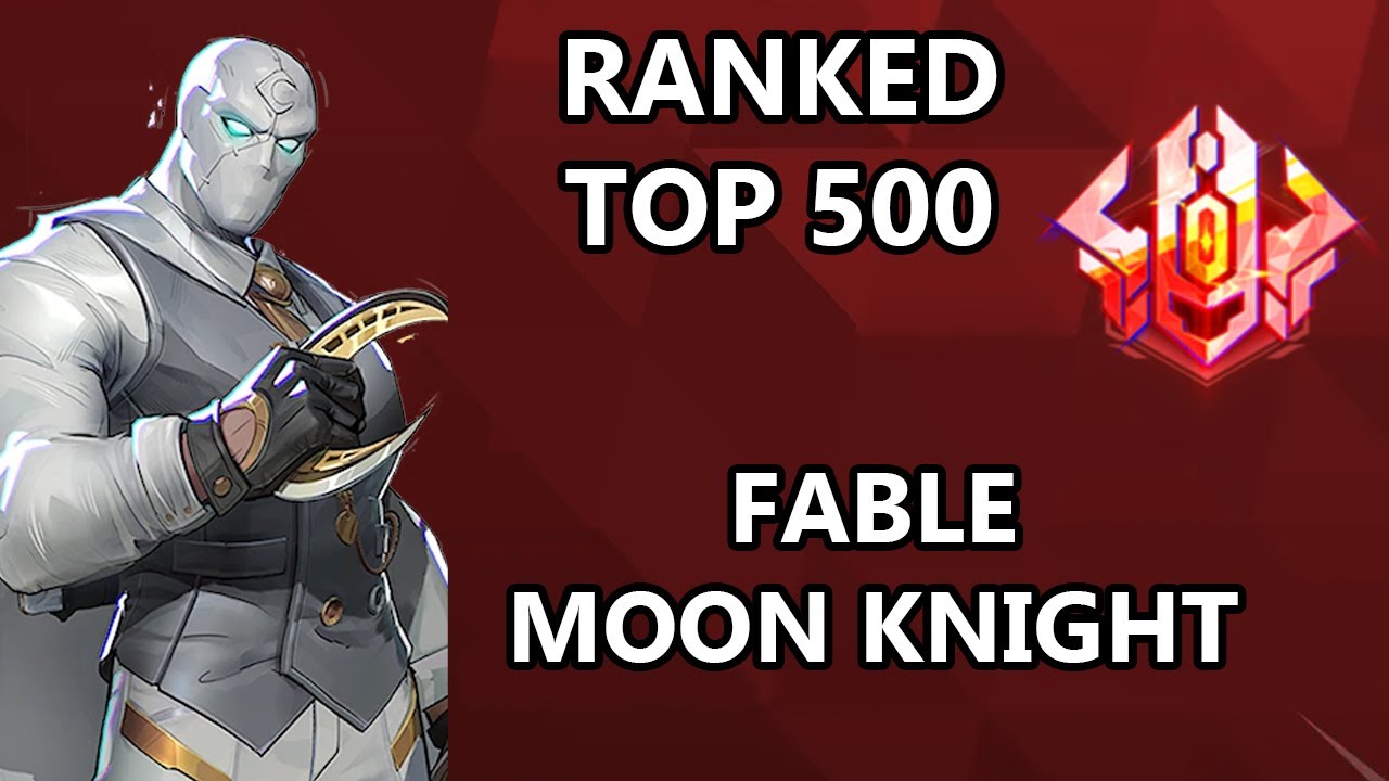 Fable Moon Knight (Hall of Djalia) Ranked TOP 500 | Marvel Rivals POV