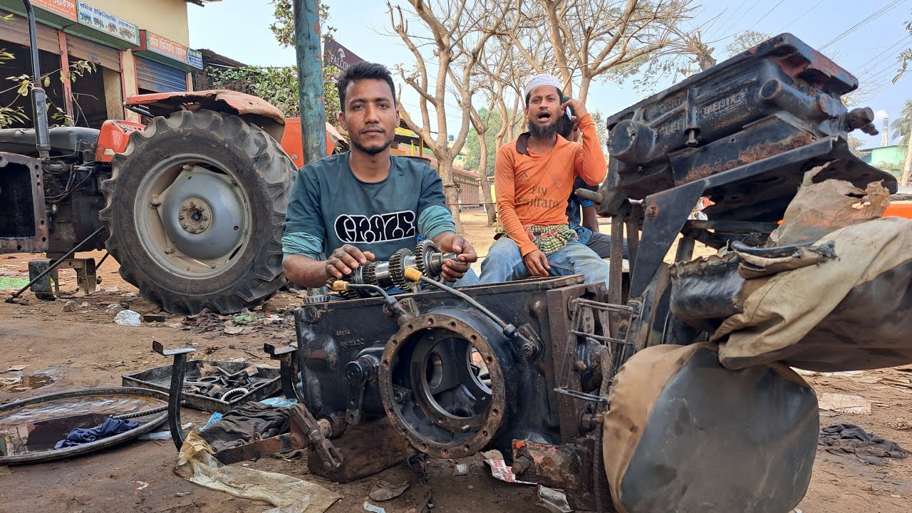 New Holland maleship  হলেন গিয়ার বক্স সেটিং ৩২ ৩০ তৃতীয় পর্ব 🇧🇩🚜