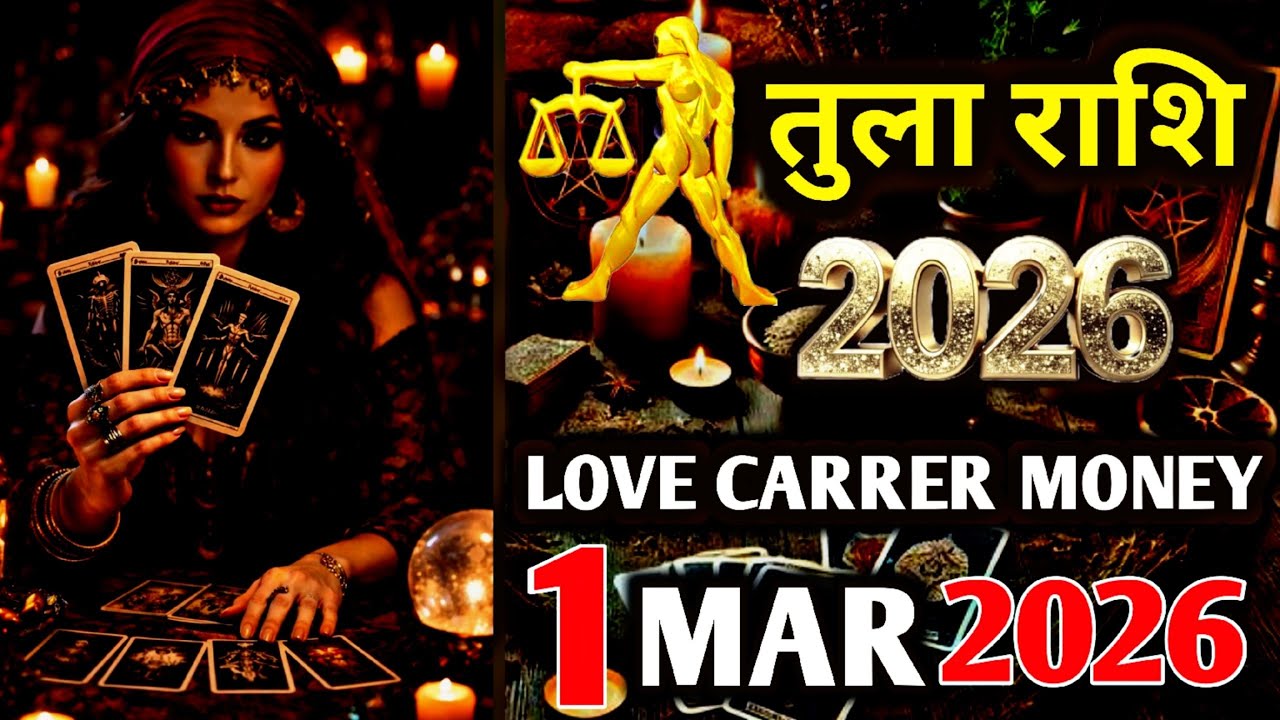 Tula Horoscope 1 March 2026 | tula Rashi 1 MARCH 2026 | Aaj tula Rashifal |