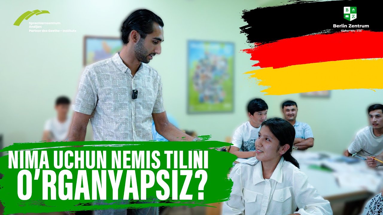 NIMA UCHUN NEMIS TILINI O'RGANMOQDASIZ?