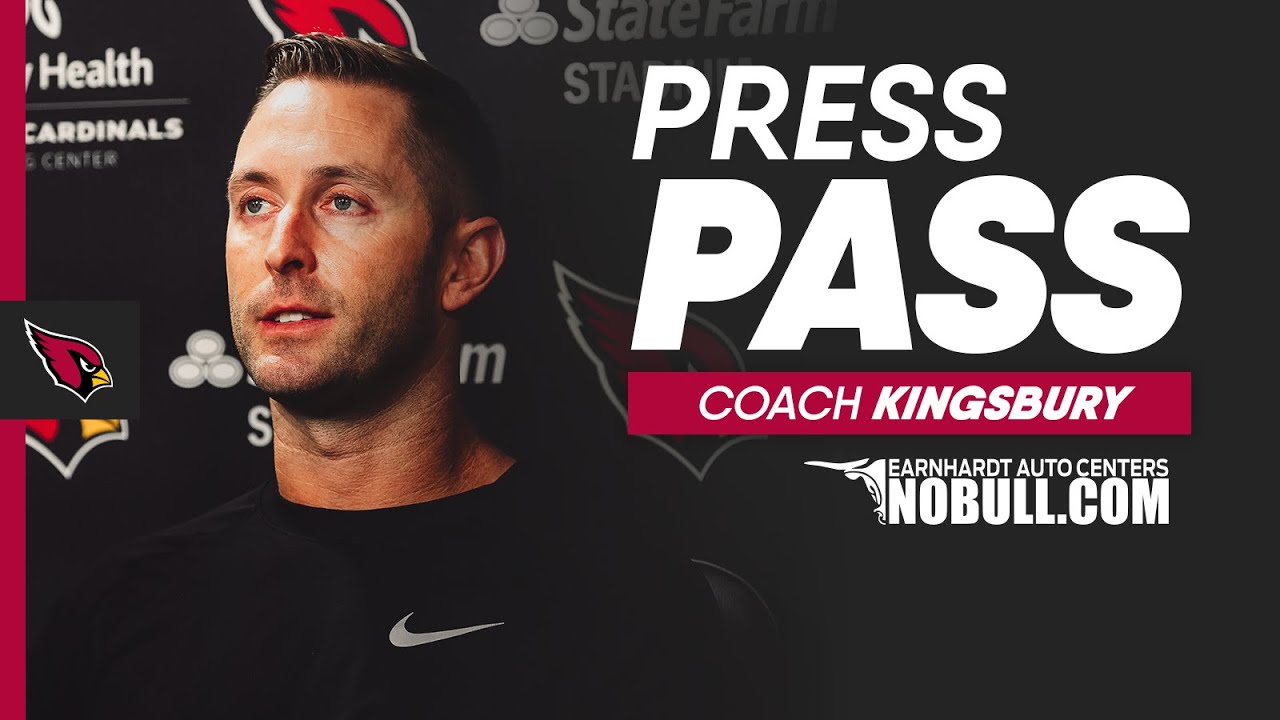 Coach Kingsbury: 'You Learn Through Some Of Your Failures' | Arizona Cardinals