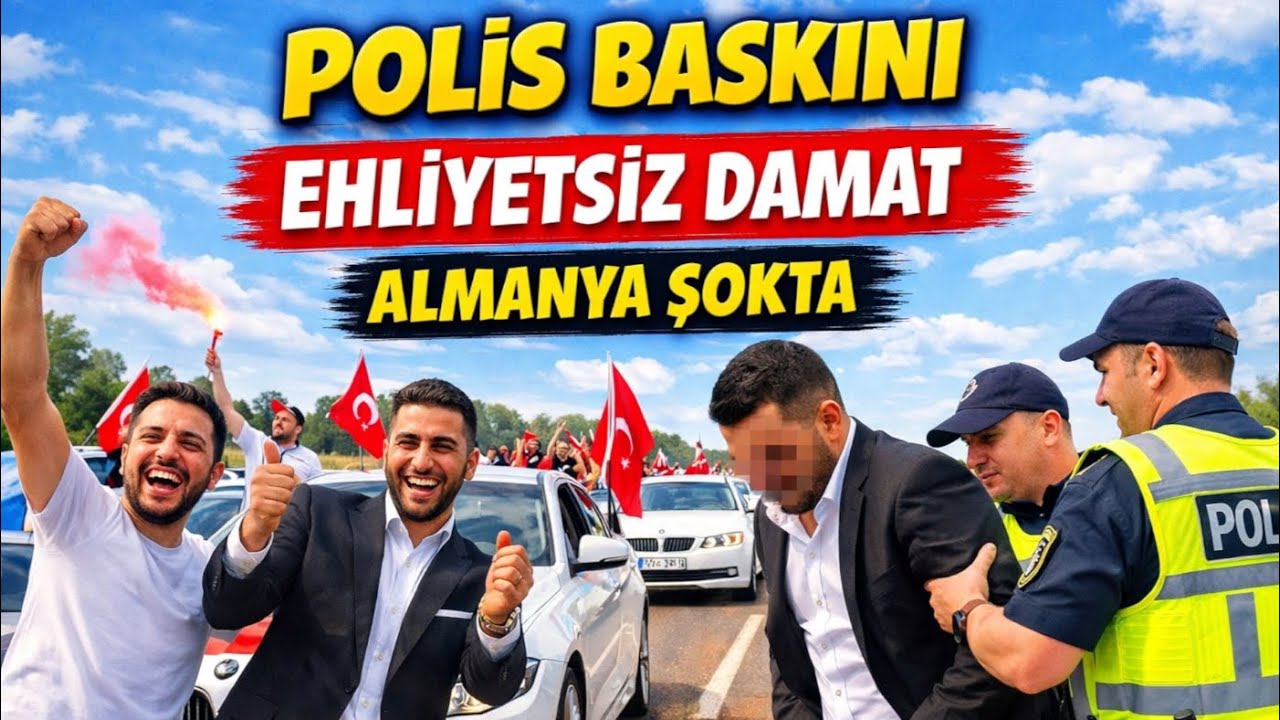 Türk Düğün Konvoyu Cezası. ALMANYA`DA NELER OLUYOR?