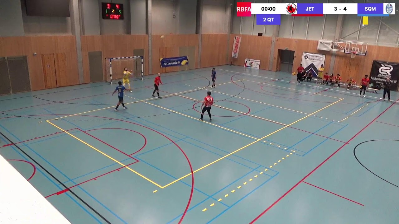 Futsal Jette - Squadra Mouscron / D2 Belge / 19ème journée
JET VS SQM