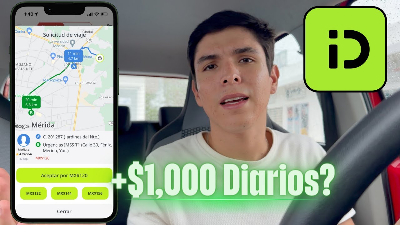 INDRIVER | PONIENDO A PRUEBA LA APP (Funcionamiento Viajes y Ganancias) | AlfredoAbaid17