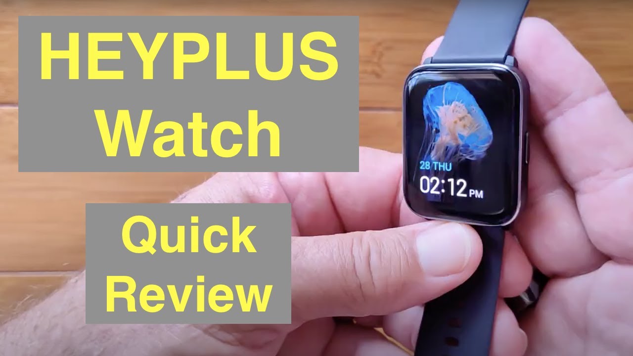 HEYPLUS Watch Apple Watch Shaped IP68 AMOLED Always-On BT5 Health Fitness Smartwatch: Quick Overview