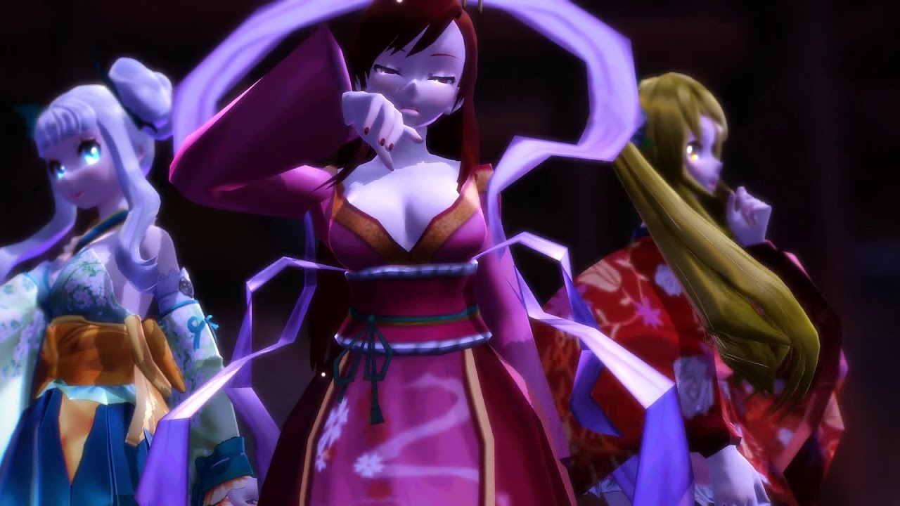 (MMD) Fairy Tail- Tougen Renka {Model DL Down}