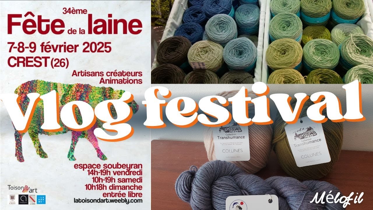 Fête de la laine de Crest 🩷
