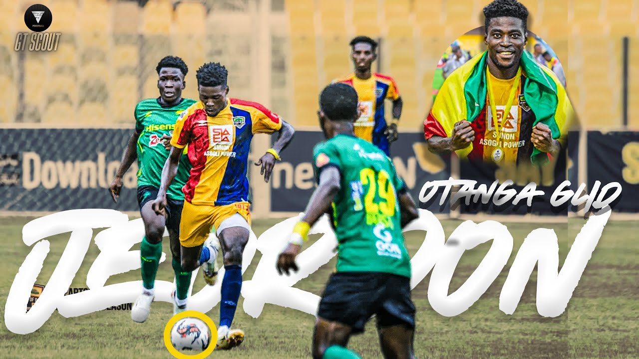 Otanga Glid Jeordon  is The Future BRUTAL Defensive Midfielder..  🇨🇬