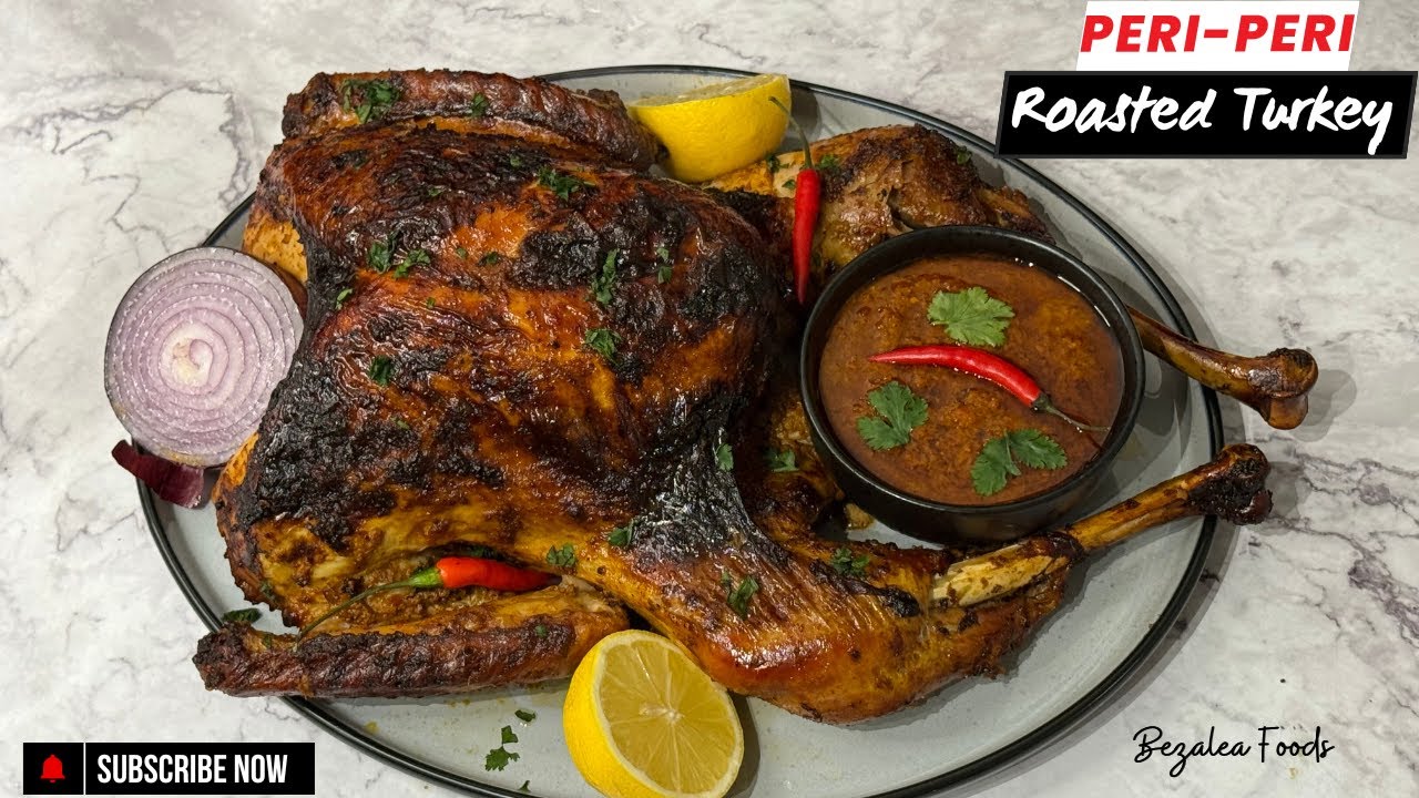Easy Peri-Peri Roasted Turkey  @bezaleafoodsmore6545