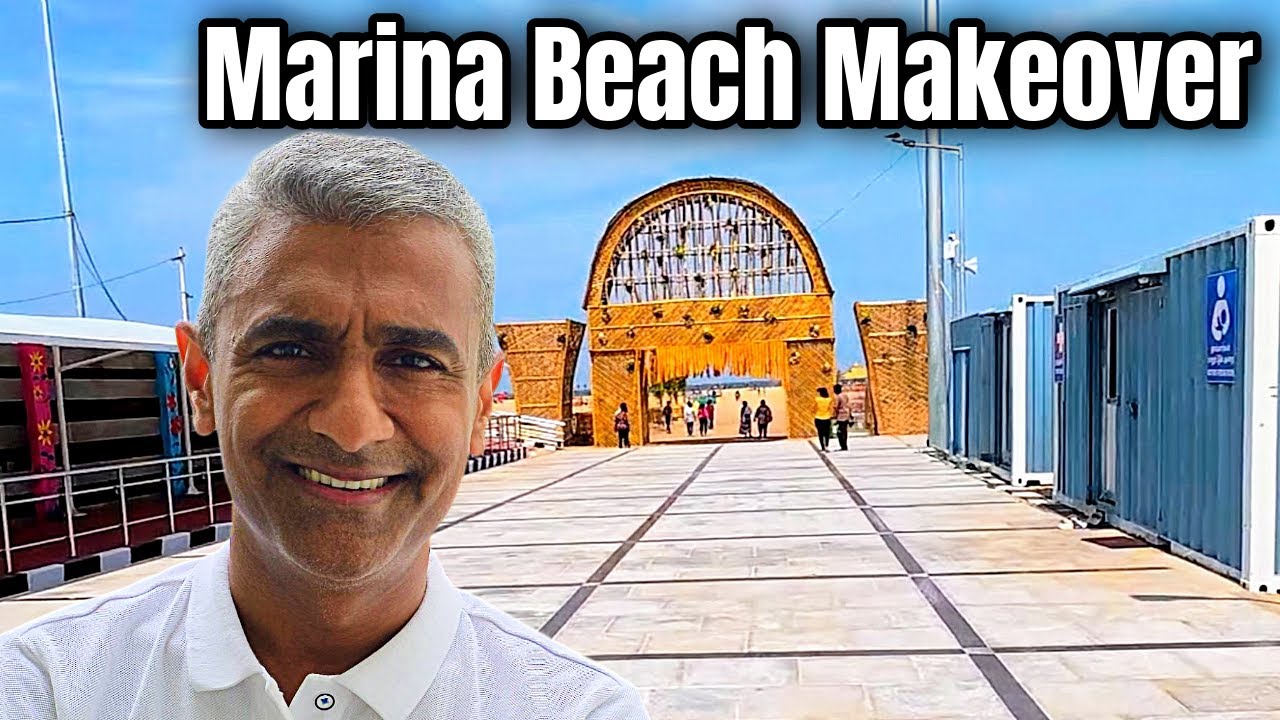 Is Chennai's Marina Blue Flag Beach the Best Yet? Full Tour & Review!