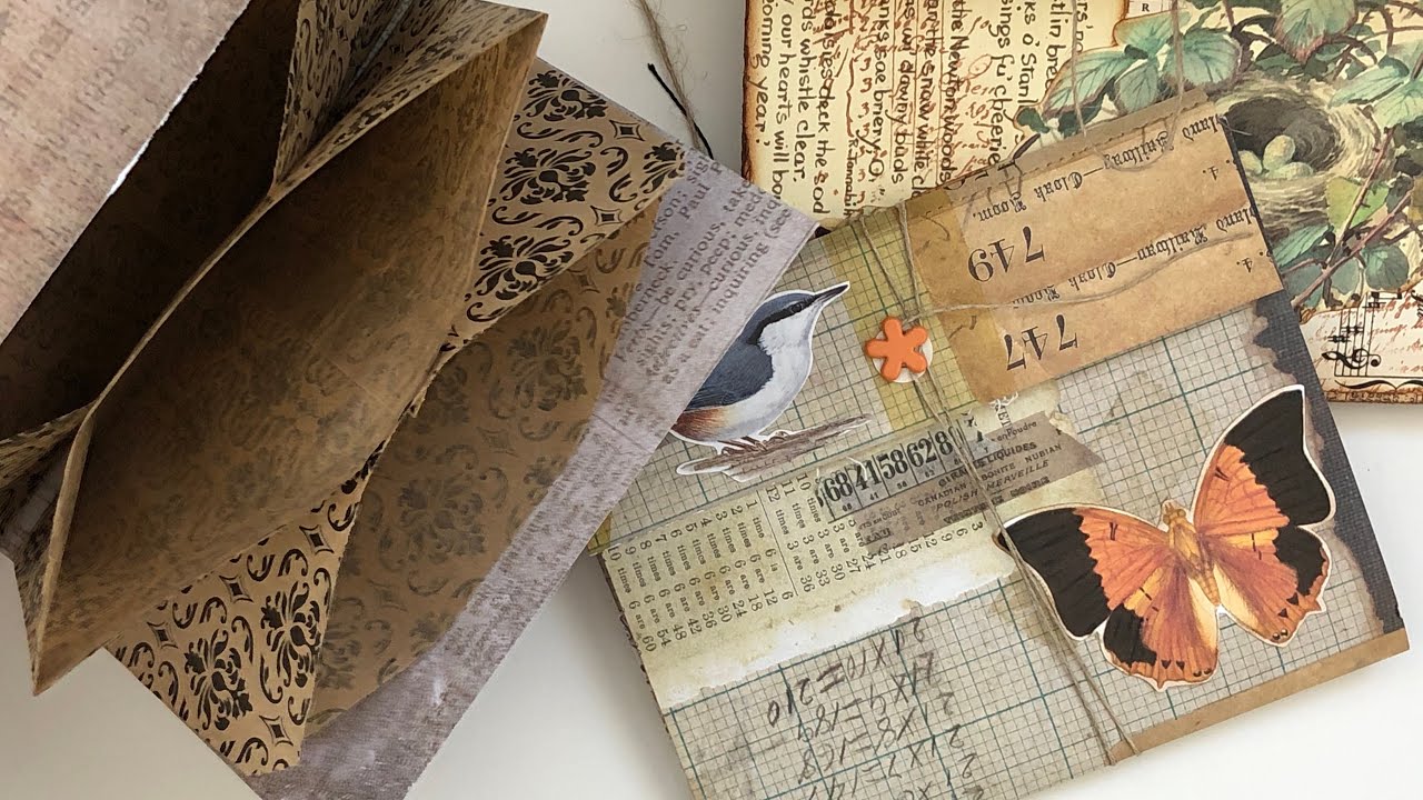 Easy Expanding Wallets - Tutorial - Snail Mail Ideas / How-To #diycrafts #lizthepaperproject