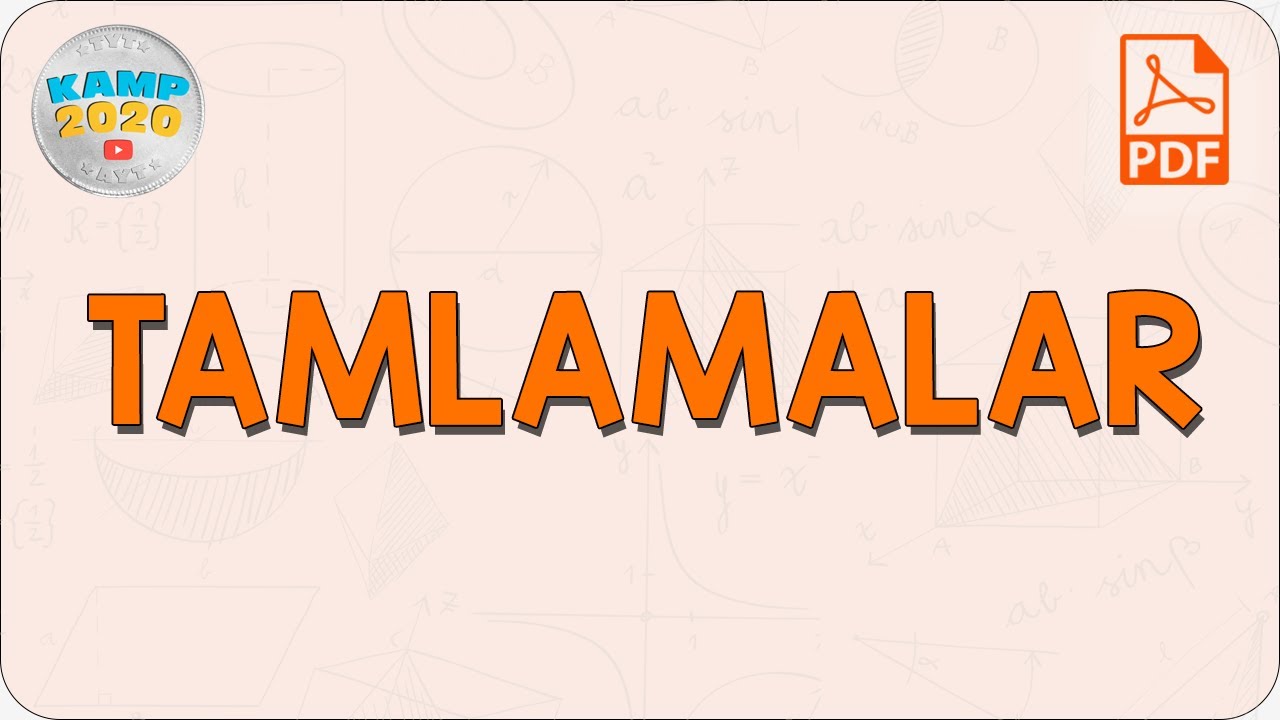 Tamlamalar | Kamp2020