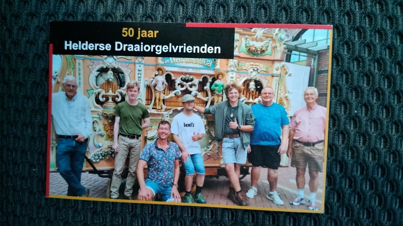 Draaiorgel de Harmonica 50 jaar