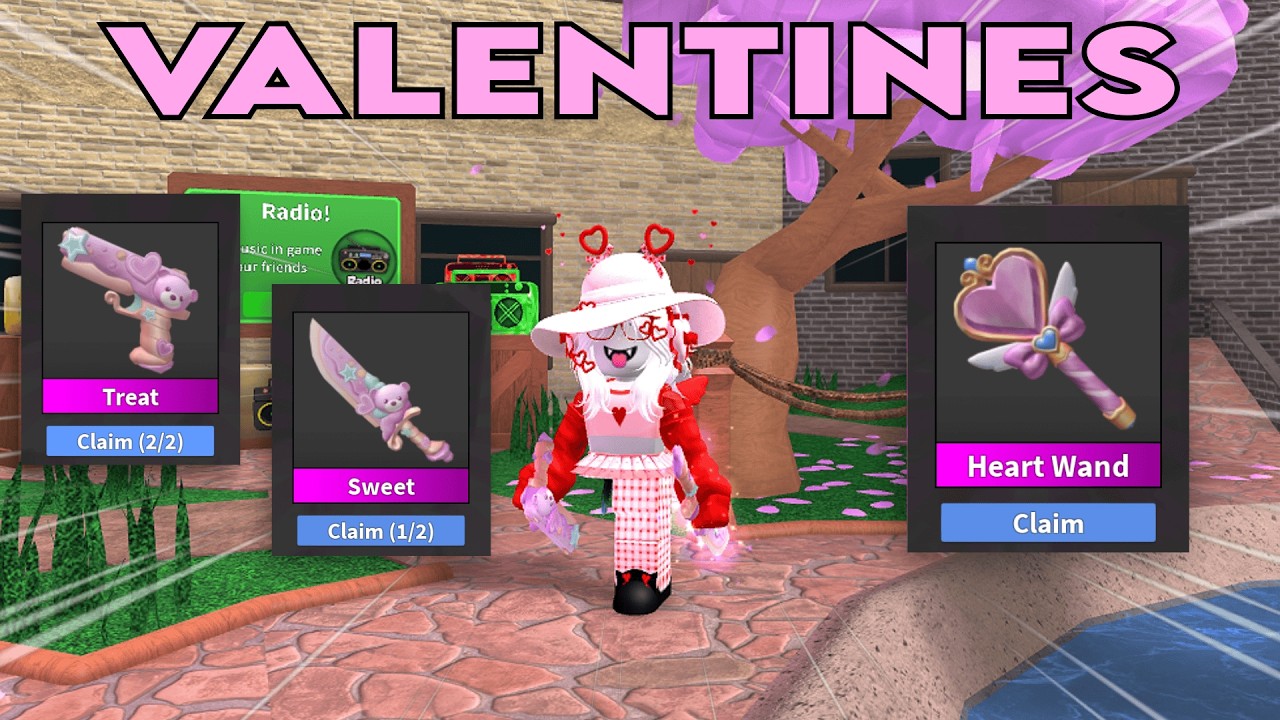 MM2 VALENTINES DAY UPDATE SHOWCASE...💘 (Murder Mystery 2)